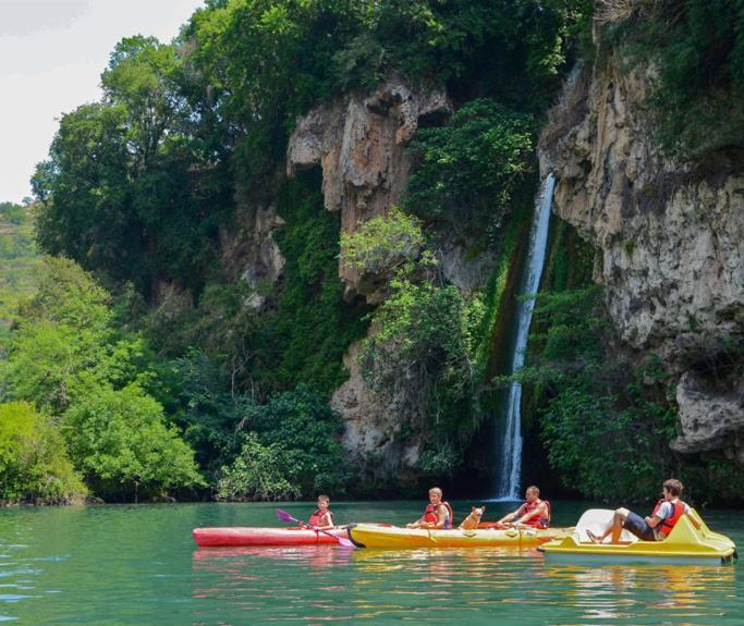 Camping Cascade Aveyron Saint-Rome-de-Tarn Εξωτερικό φωτογραφία